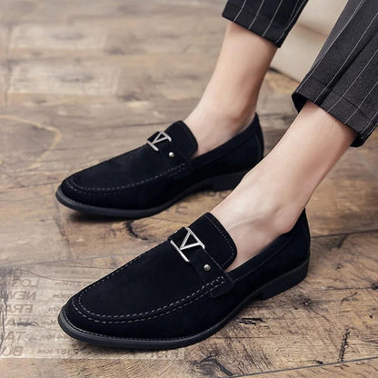 TINATII | Elegante Veloursleder Loafer