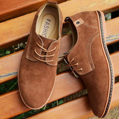 TINATII | Elegante Wildleder Schuhe für Herren – Stilvolle und bequeme Herrenschuhe