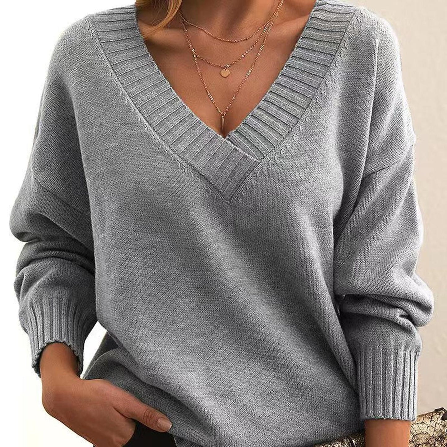 TINATII | Eleganter Kaschmir Pullover für Damen