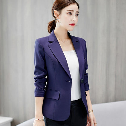 TINATII | Eleganter Kurz Blazer für Damen - Büro & Freizeit