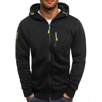 TINATII | Komfortabler Herren Zip-Up Hoodie