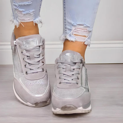 TINATII | Glamouröse, bequeme Casual Sneaker für Damen