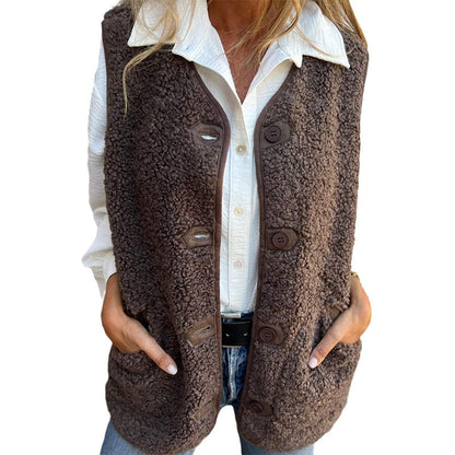 TINATII | Warmes Damen Gilet - Stilvoll und Bequem durch Herbst & Winter