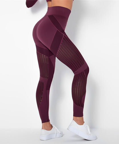 TINATII | Kniebeugen-Feste Sport Leggings für Damen