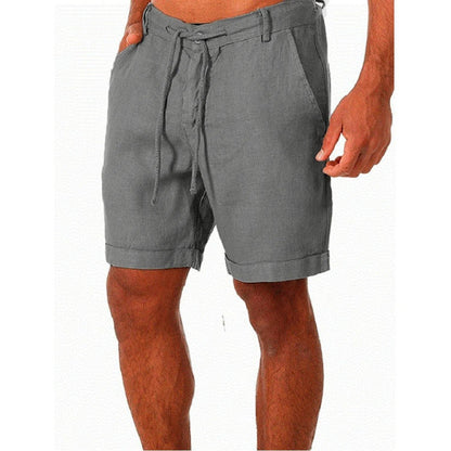 TINATII | Leichte Leinen-Shorts für Herren