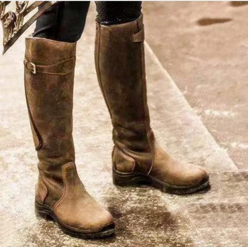 TINATII | Wasserdichte Damenstiefel - Lange Stiefel für Komfort und Stil