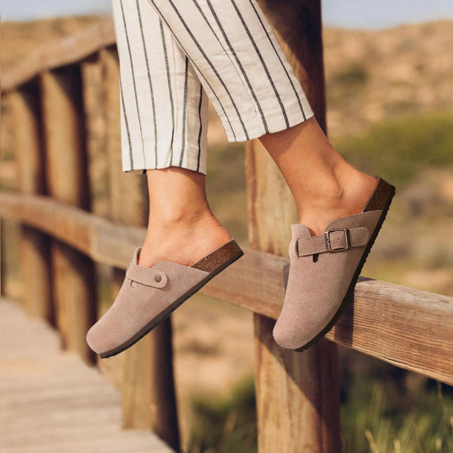 TINATII | Orthopädische Komfort-Sandalen Clogs für Damen