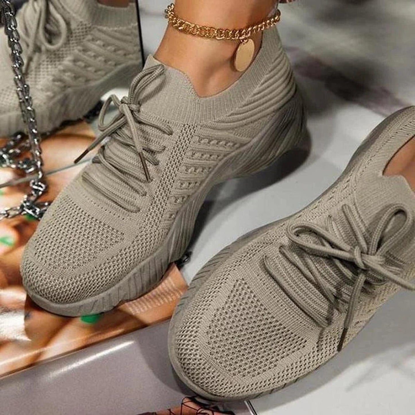 TINATII | Orthopädische Mesh Damen Sneaker für Komfort und Unterstützung