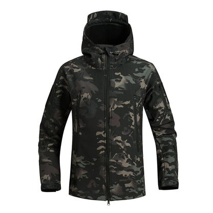 TINATII | Outdoor Herrenjacke: Taktisch, Winddicht und Wasserdicht