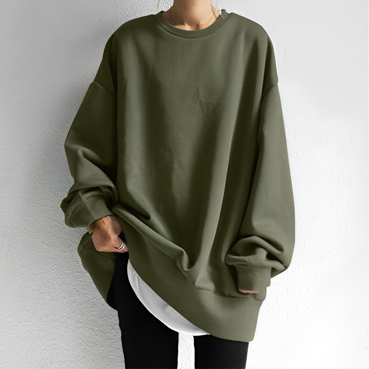 TINATII | Oversized Designer Pullover für Damen – Gemütlich & Stilvoll