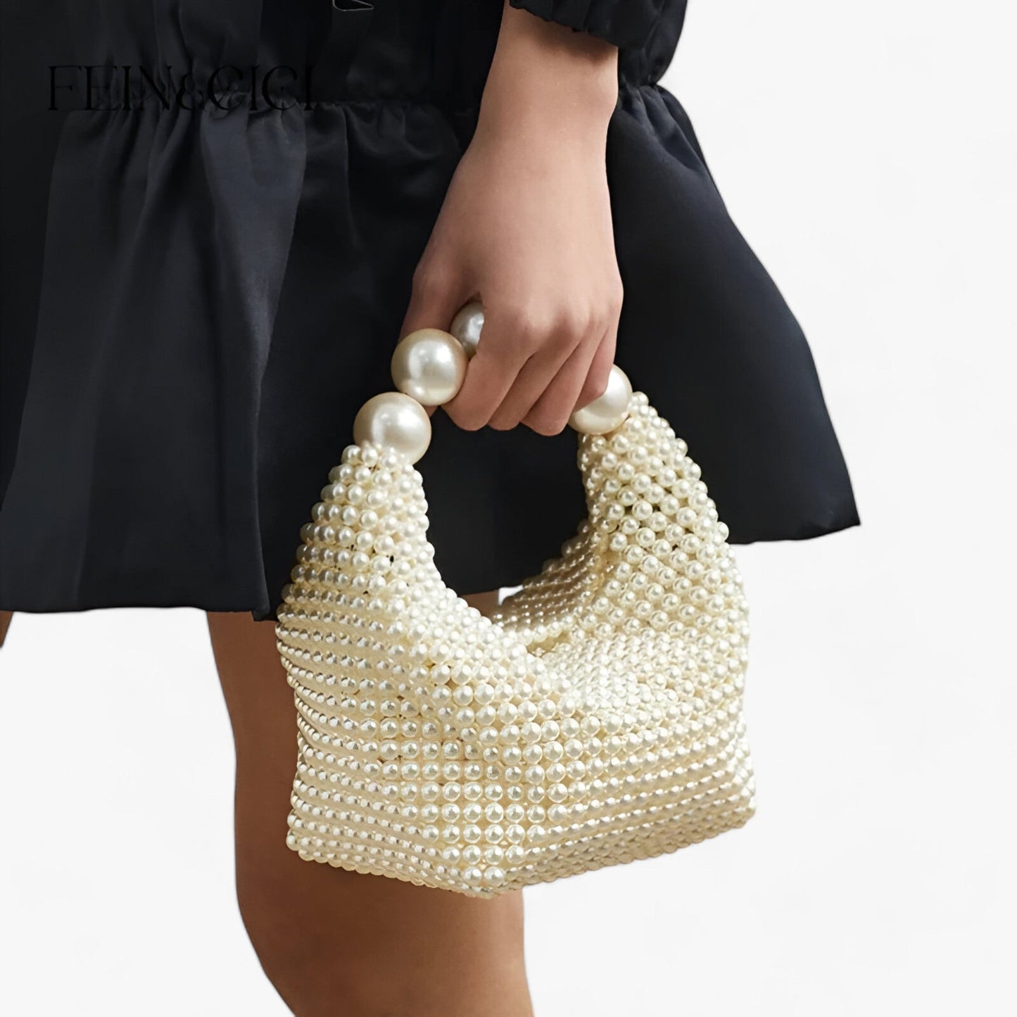 TINATII | Damen Perlen Tasche - Elegantes Design für besondere Anlässe