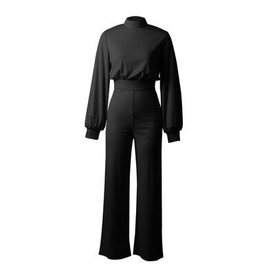 TINATII | Elegante Jumpsuits mit Halbem Kragen