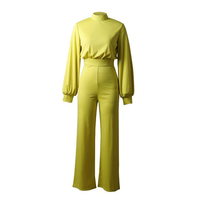 TINATII | Elegante Jumpsuits mit Halbem Kragen