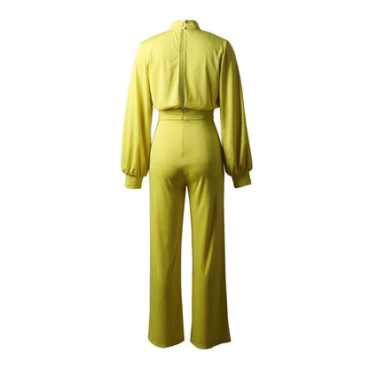 TINATII | Elegante Jumpsuits mit Halbem Kragen