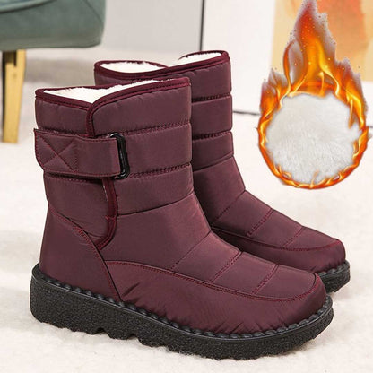 TINATII | Wasserdichte, warme & rutschfeste Damen Schneestiefel