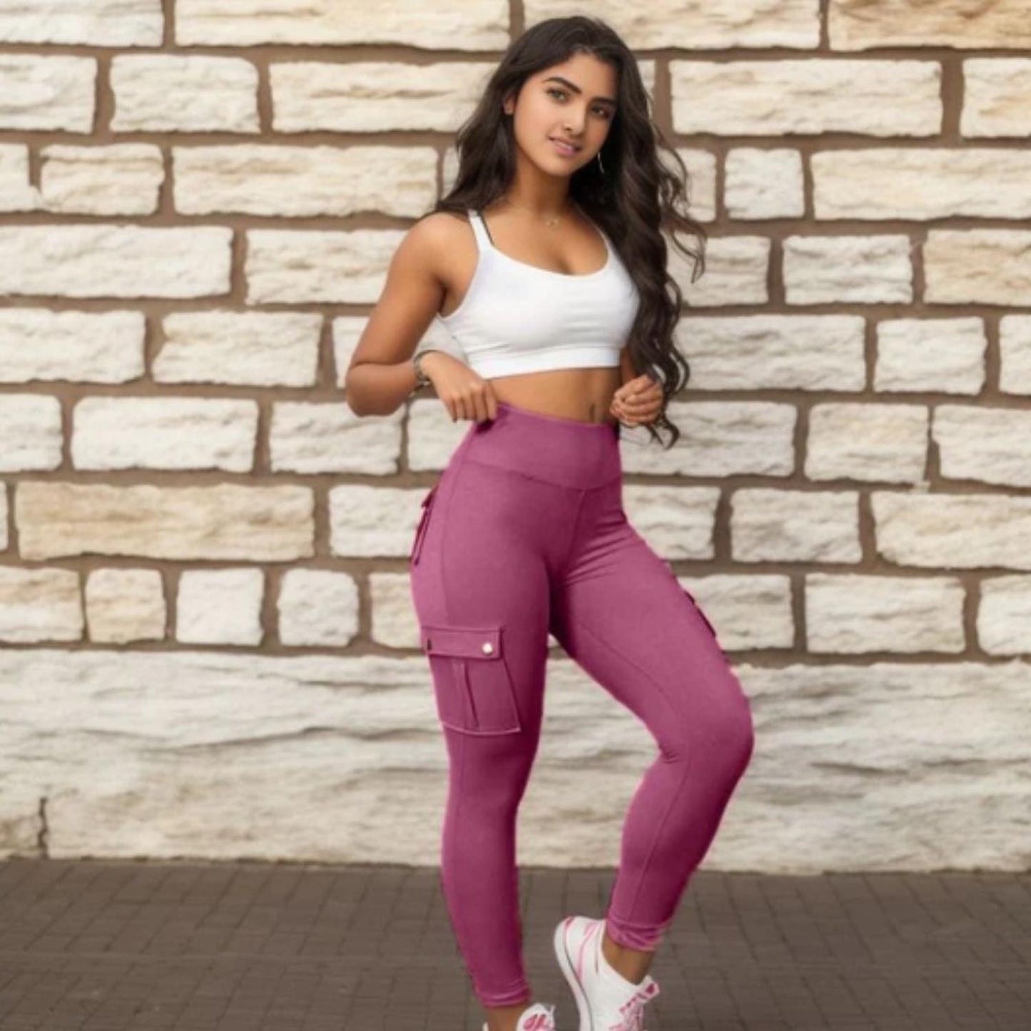 TINATII | Sport-Leggings mit Taschen