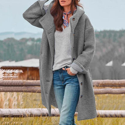 TINATII | Trendige Warme Jacke – Stilvoller Mantel für Herbst und Winter