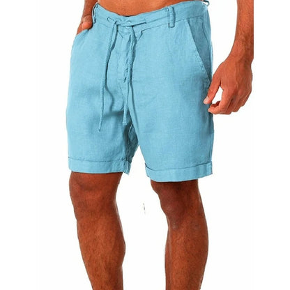 TINATII | Leichte Leinen-Shorts für Herren