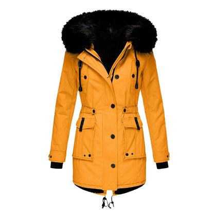 TINATII | Warmer Damen Mode-Mantel Parka