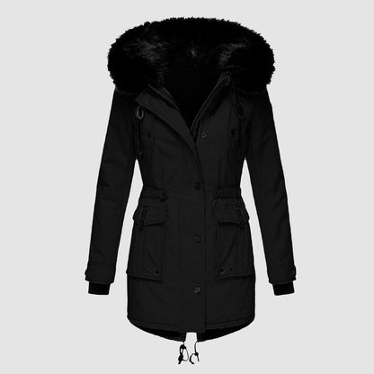 TINATII | Warmer Damen Mode-Mantel Parka