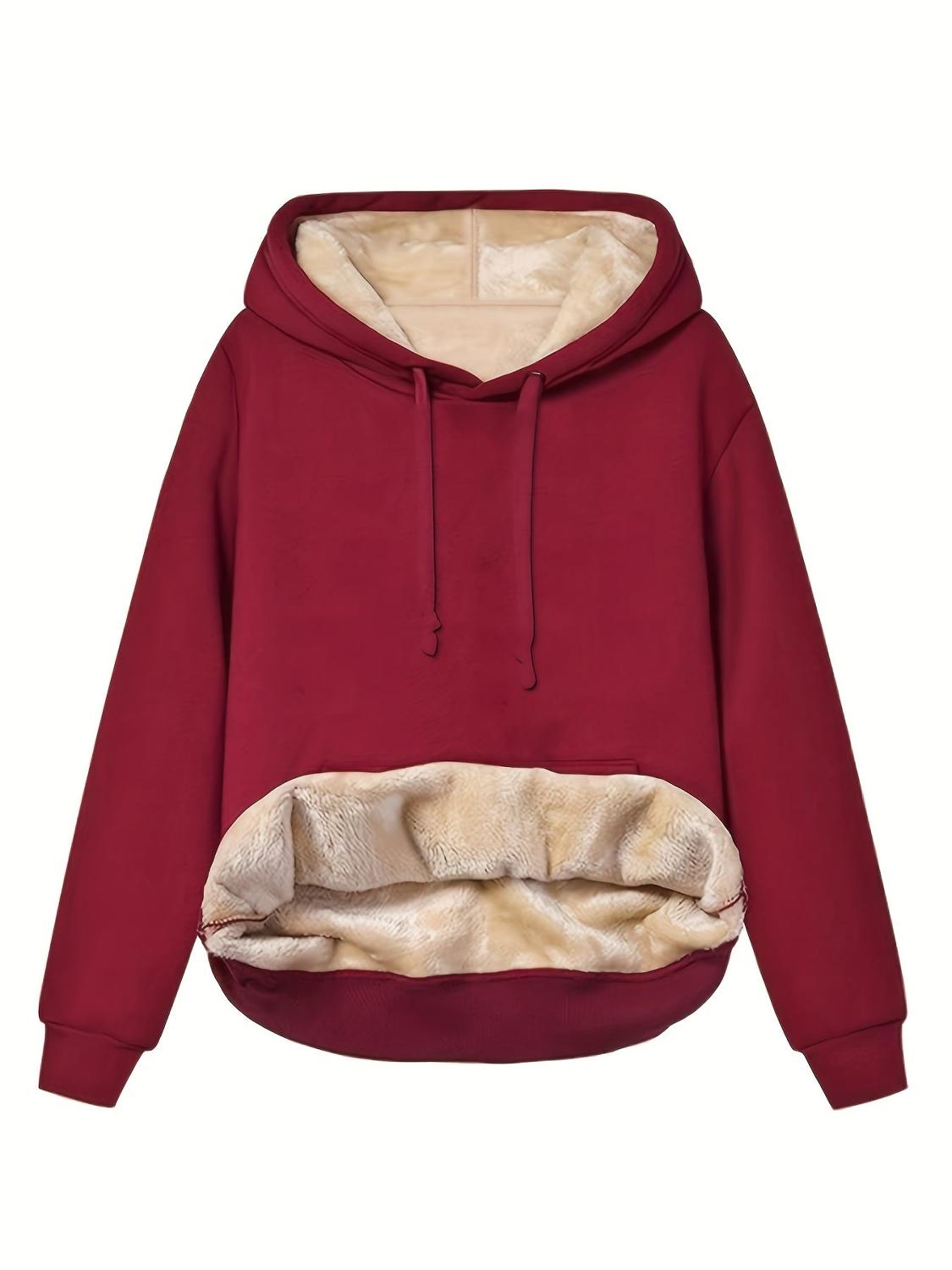 TINATII | Warmer Fleece Hoodie für Winterkuscheligkeit