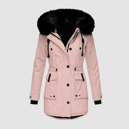 TINATII | Wasserdichte Damen Winterjacke mit Kapuze