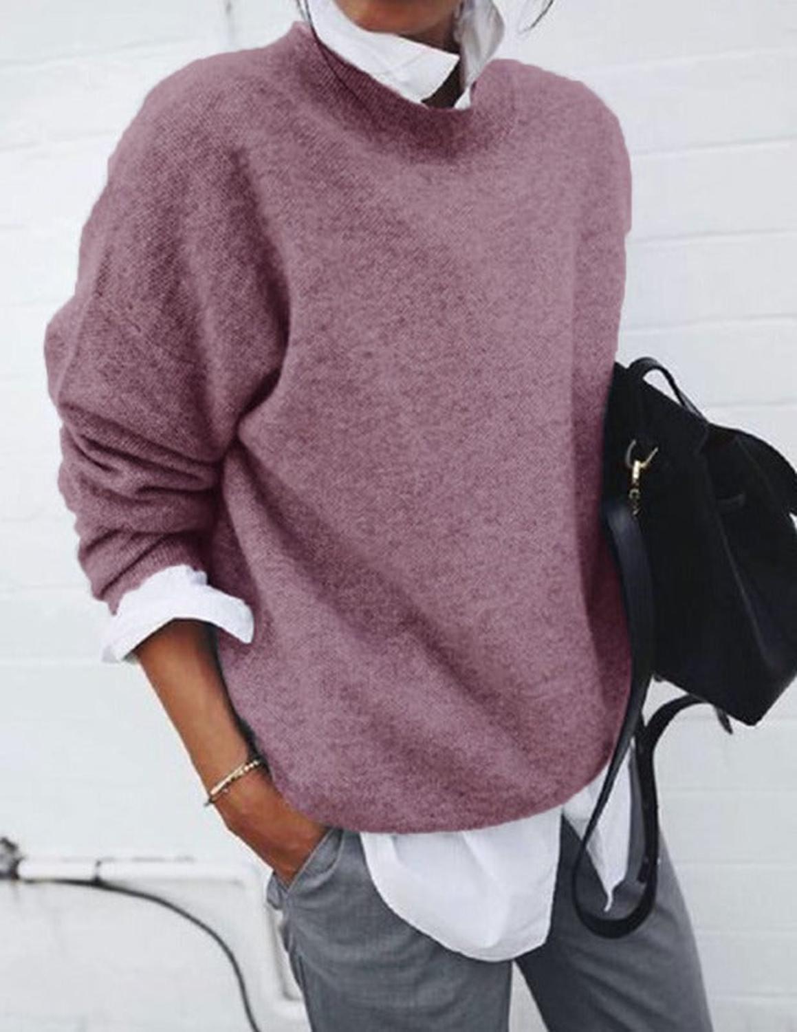 TINATII | Weicher Kaschmir Pullover